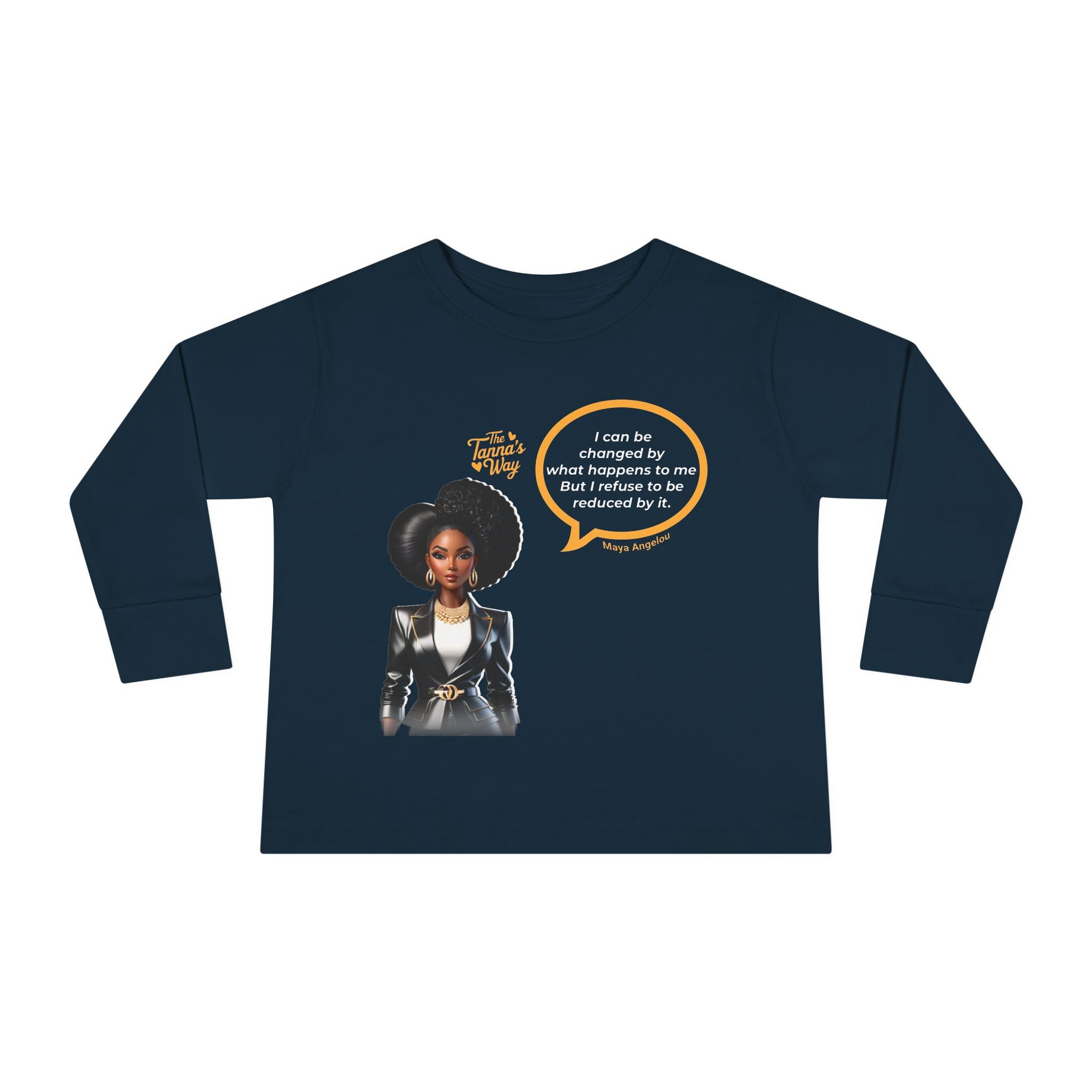 Maya Angelou 2 | Toddler Long Sleeve Tee